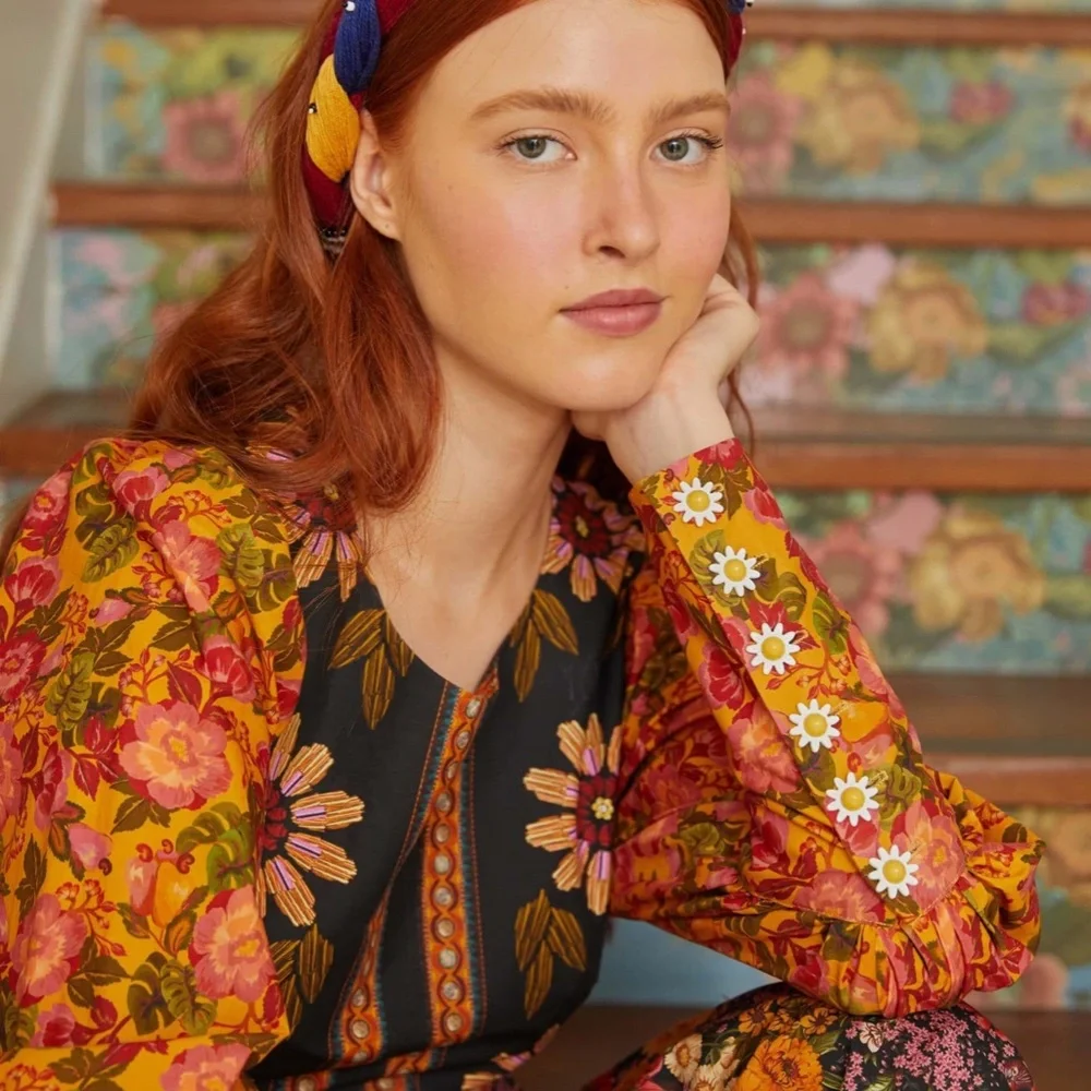 FARM Rio Flower Garden Maxi Dress - Picture 6 of 6